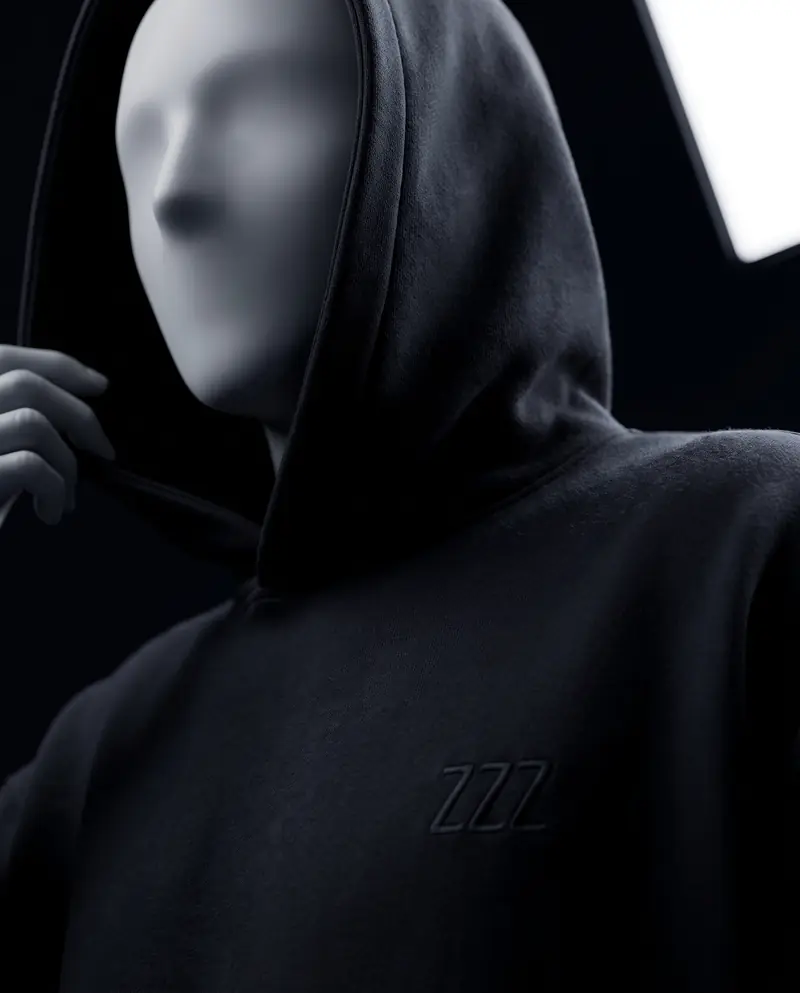 Detail: Insomnia Heavy Hoodie