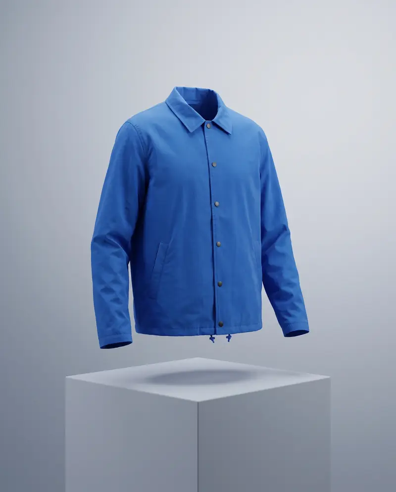 Blue Hour Coach Jacket in Kobalt