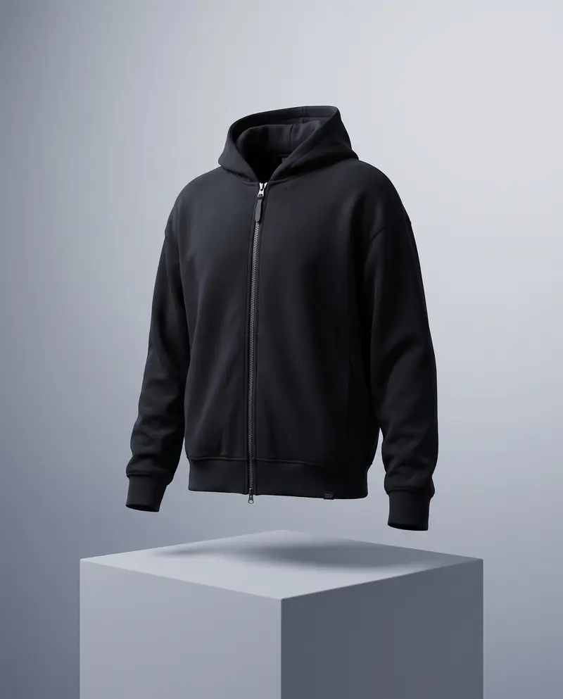 REM Zip Hoodie in Tinte